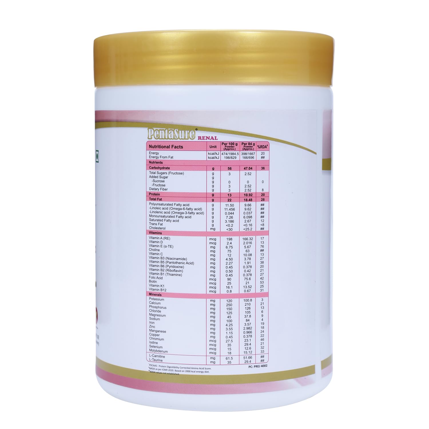 Pentasure Renal - Creamy Vanila - 400 gms